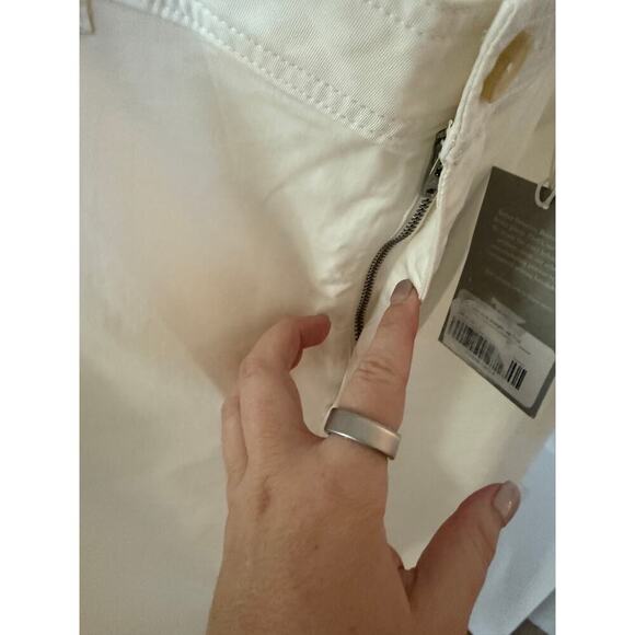 Everlane The Lightweight Straight Leg Crop Off White Size 14 - Picture 15 of 15